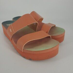 REEF Sanctuary Zodiac TAURUS Women's Size 11 Colorful Comfy Cushion